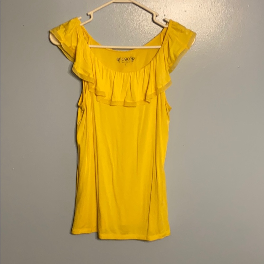 Ruffle Tank Top